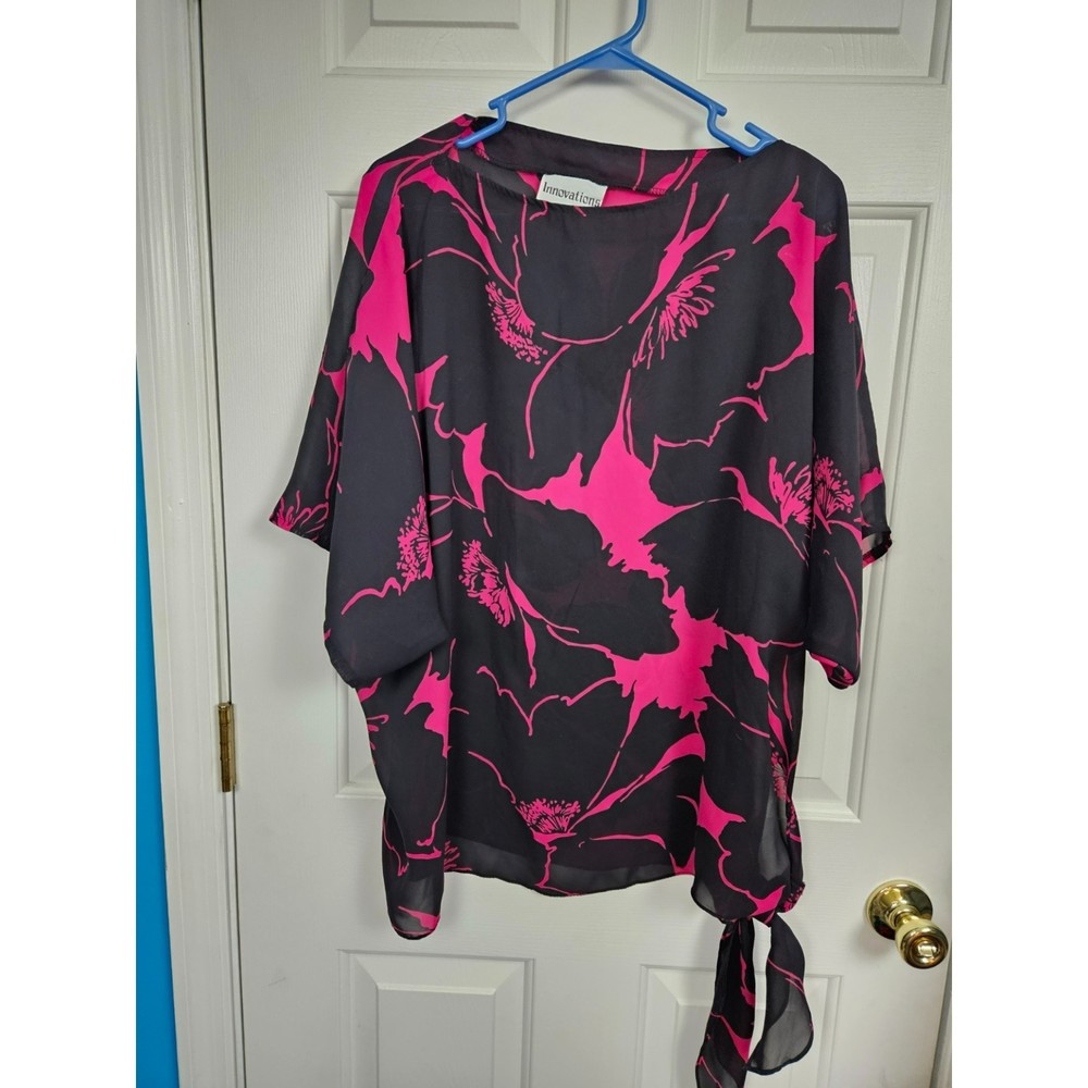 Innovations Size 42 Or Size Large Floral Overshirt Vintage